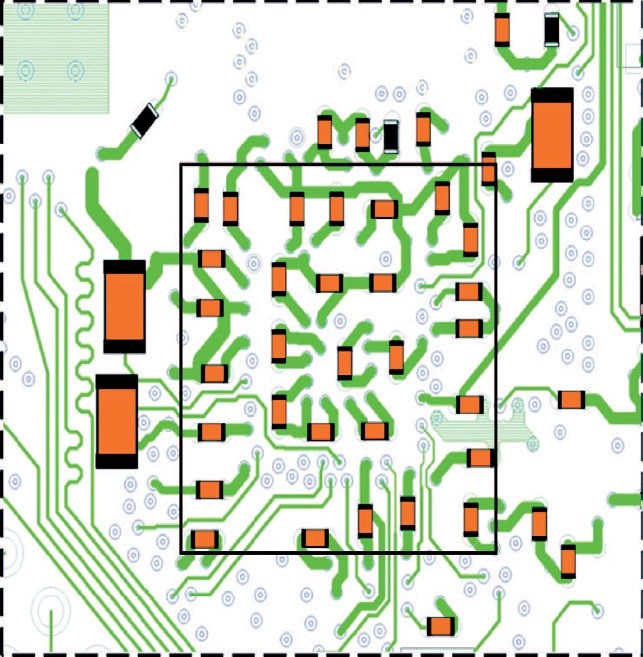 Obr. 24 BeagleBoard Layer 6 spodní strana